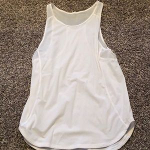 white lulu lemon tank